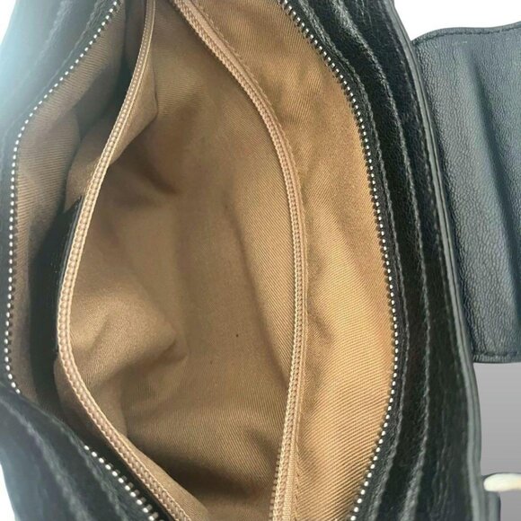 Salvatore Ferragamo black leather handbag - Picture 9 of 11